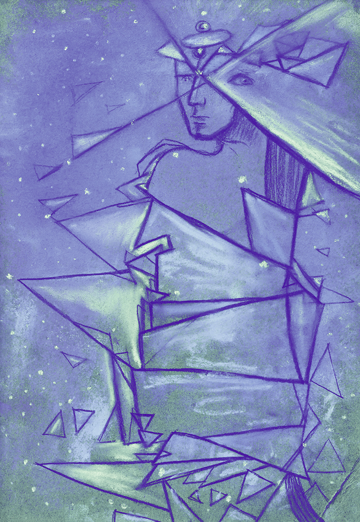 Image of Print "The miracle will repeat itself. Print AU" from original Painting/Drawing by Natali Antonovich