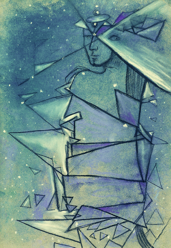 Image of Print "The miracle will repeat itself. Print AS" from original Painting/Drawing by Natali Antonovich