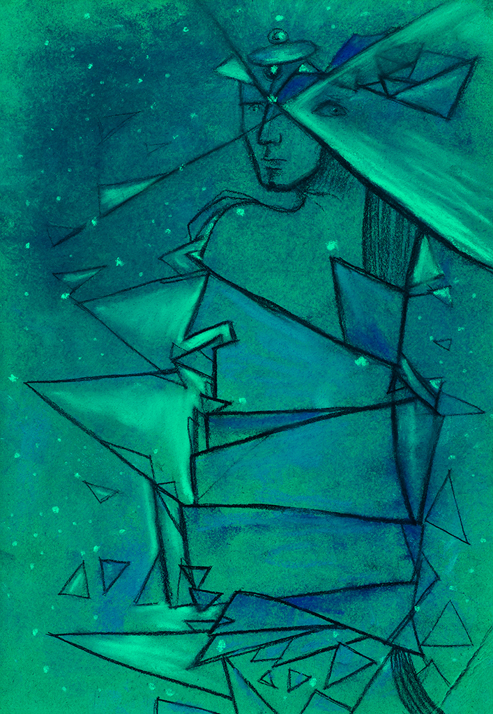 Image of Print "The miracle will repeat itself. Print AK" from original Painting/Drawing by Natali Antonovich