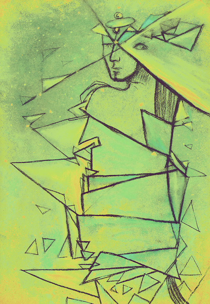 Image of Print "The miracle will repeat itself. Print HK" from original Painting/Drawing by Natali Antonovich