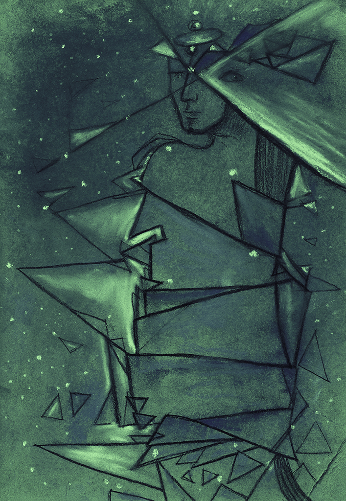 Afbeelding van print "Het wonder zal zich herhalen. Afdruk HY" van origineel schilderij/tekening door Natali Antonovich