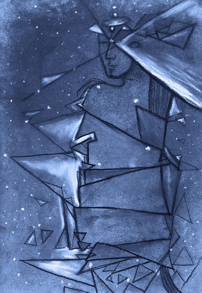 Afbeelding van print "Het wonder zal zich herhalen. Afdruk JQ" van origineel schilderij/tekening door Natali Antonovich