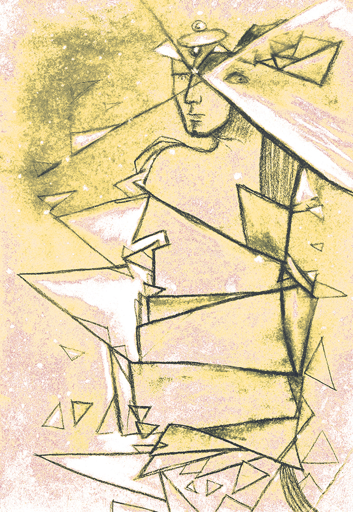 Afbeelding van print "Het wonder zal zich herhalen. Afdruk PL" van origineel schilderij/tekening door Natali Antonovich