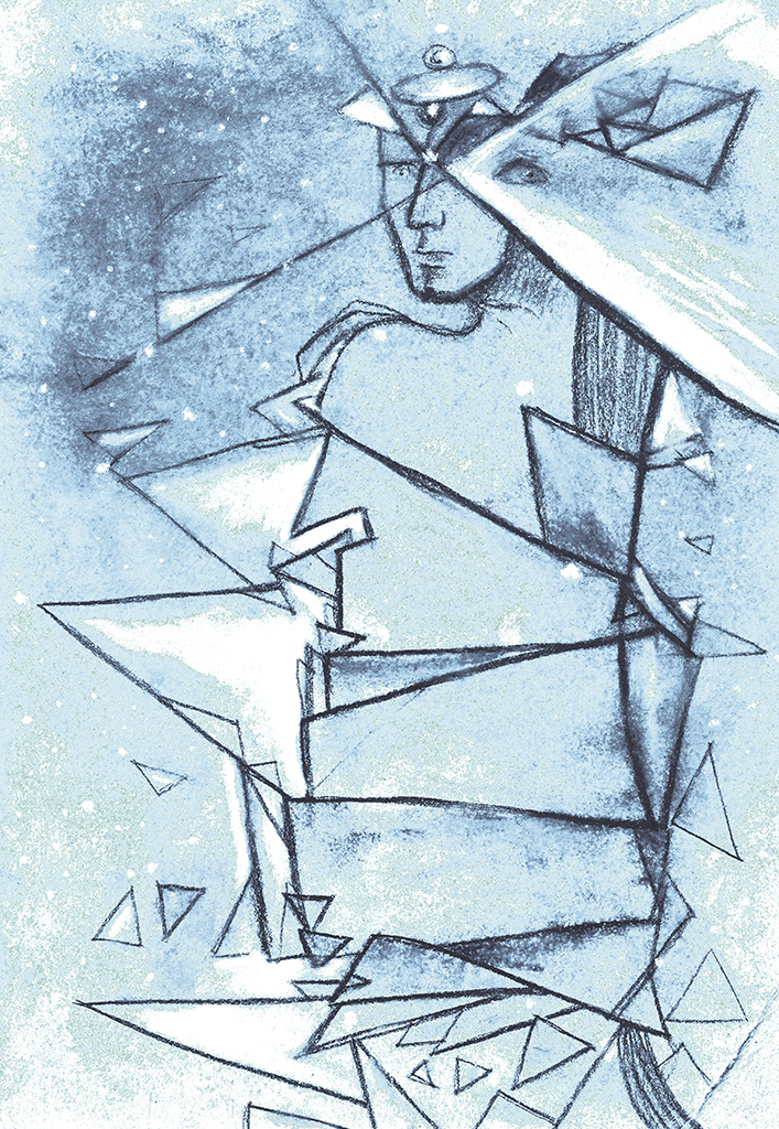 Image of Print "The miracle will repeat itself. Print MF" from original Painting/Drawing by Natali Antonovich