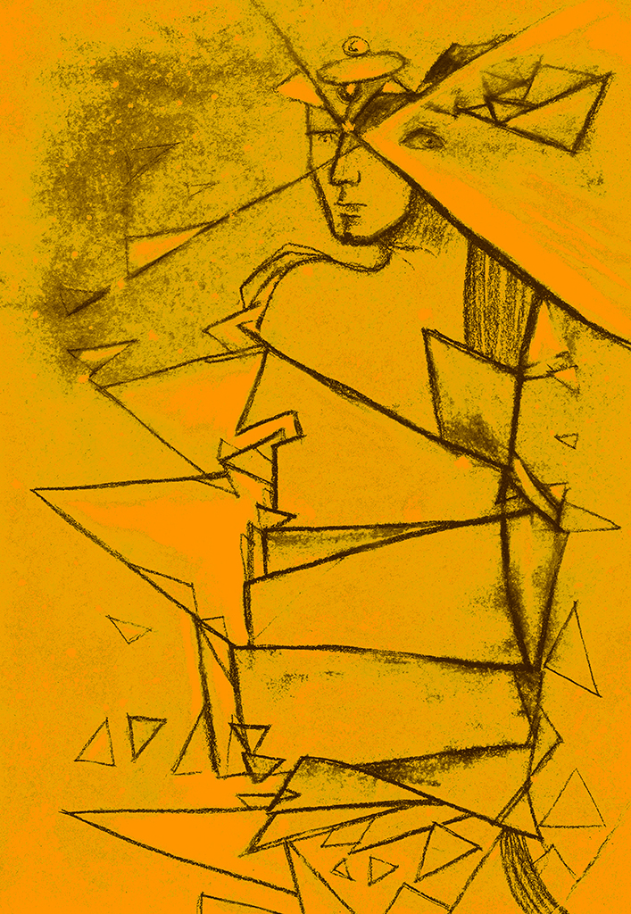 Выява адбітка „Цуд паўторыцца. Прынт MH“ з арыгінальнай карціны/малюнка Наталі Антановіч