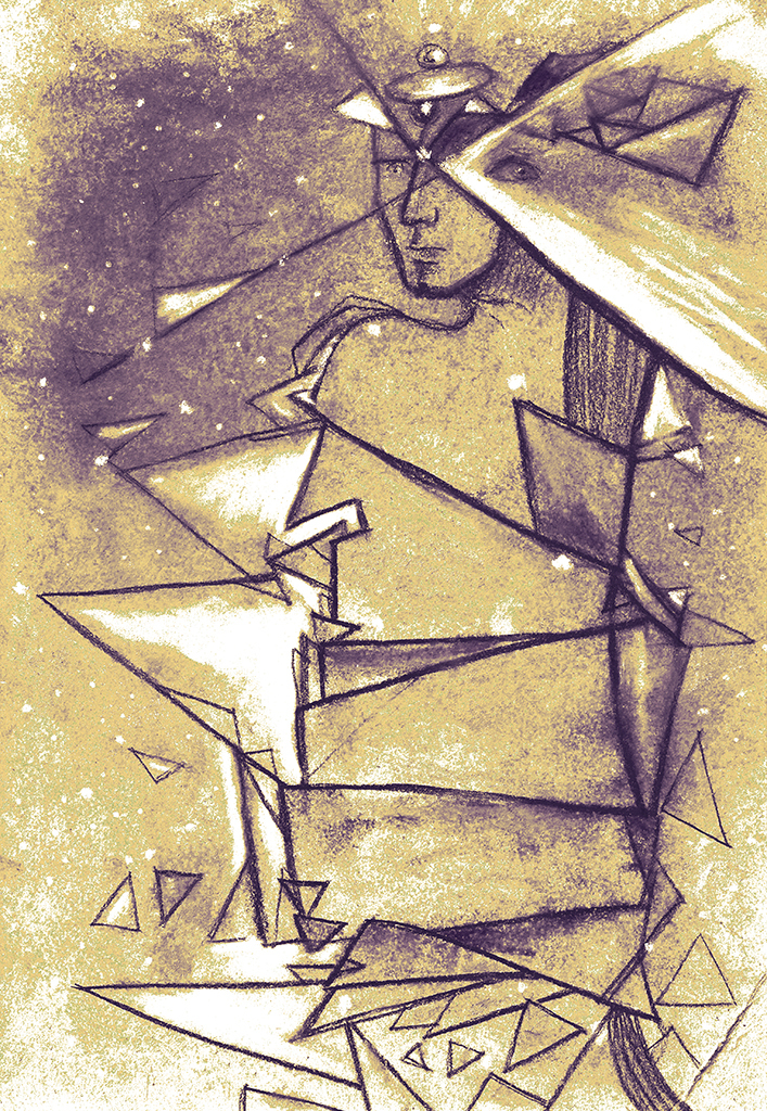 Image of Print "The miracle will repeat itself. Print MJ" from original Painting/Drawing by Natali Antonovich