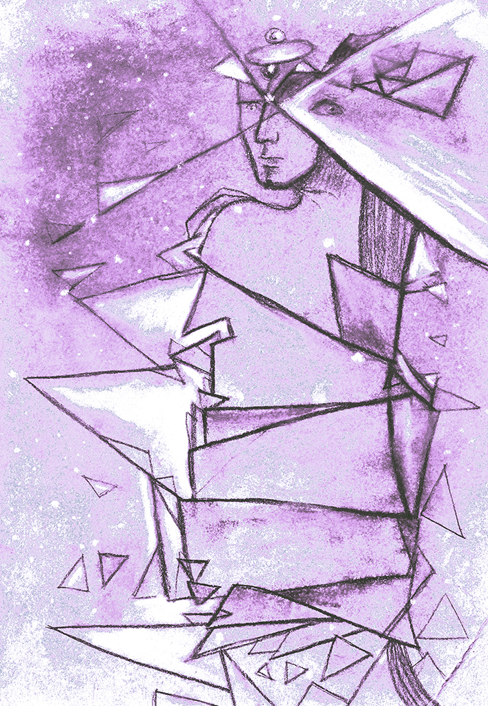 Image of Print "The miracle will repeat itself. Print MW" from original Painting/Drawing by Natali Antonovich