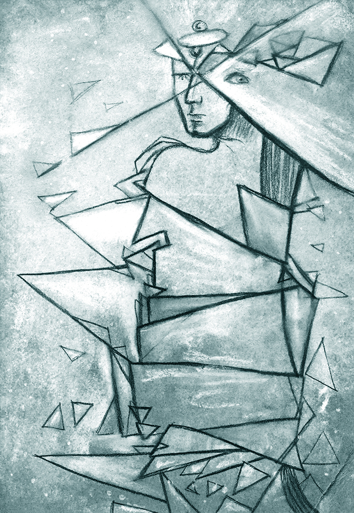 Выява адбітка „Цуд паўторыцца. Прынт MR“ з арыгінальнай карціны/малюнка Наталі Антановіч