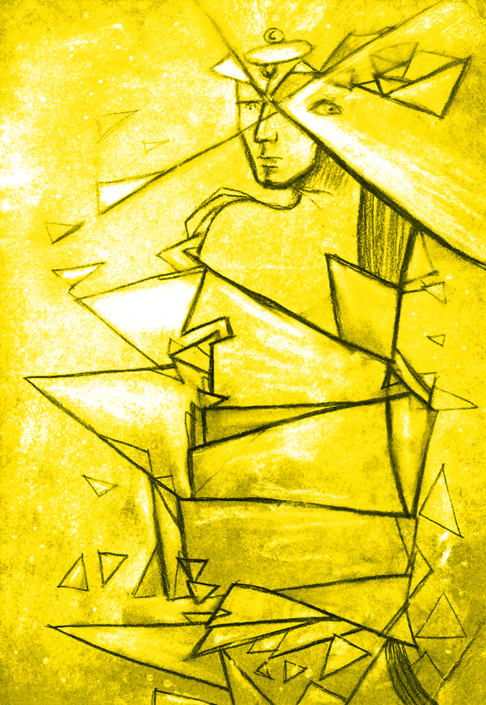 Afbeelding van print "Het wonder zal zich herhalen. Afdruk RB" van origineel schilderij/tekening door Natali Antonovich