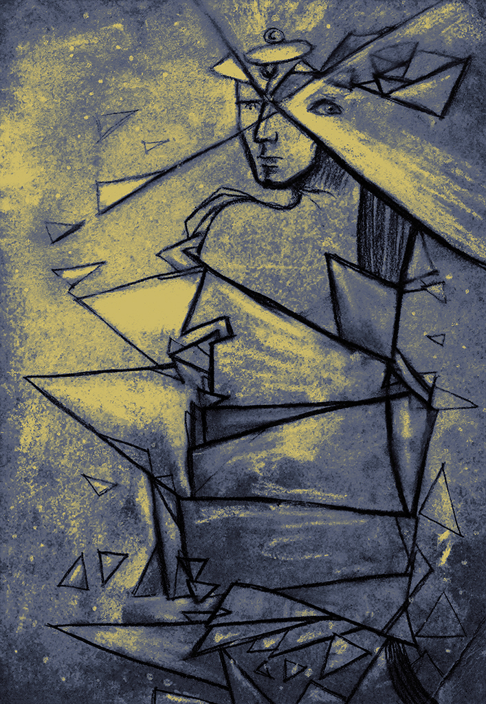 Afbeelding van print "Het wonder zal zich herhalen. Afdruk RE" van origineel schilderij/tekening door Natali Antonovich