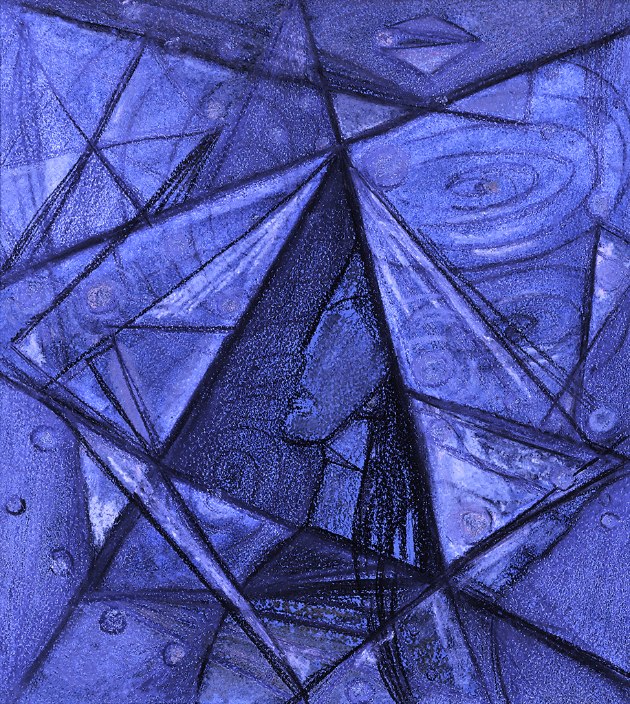 Image of Print "To be again.  Print Q" from original Painting/Drawing by Natali Antonovich