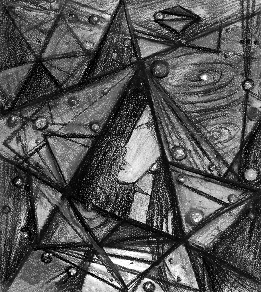 Image of Print "To be again.  Print U" from original Painting/Drawing by Natali Antonovich