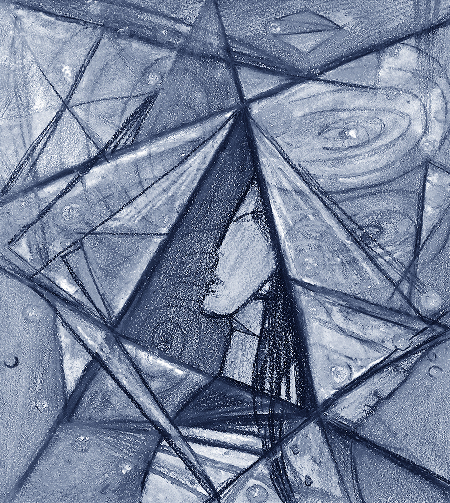 Image of Print "To be again.  Print S" from original Painting/Drawing by Natali Antonovich