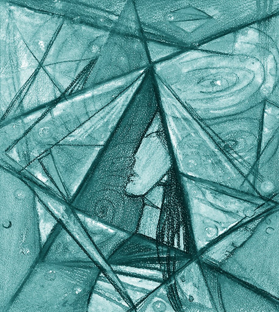 Image of Print "To be again.  Print D" from original Painting/Drawing by Natali Antonovich