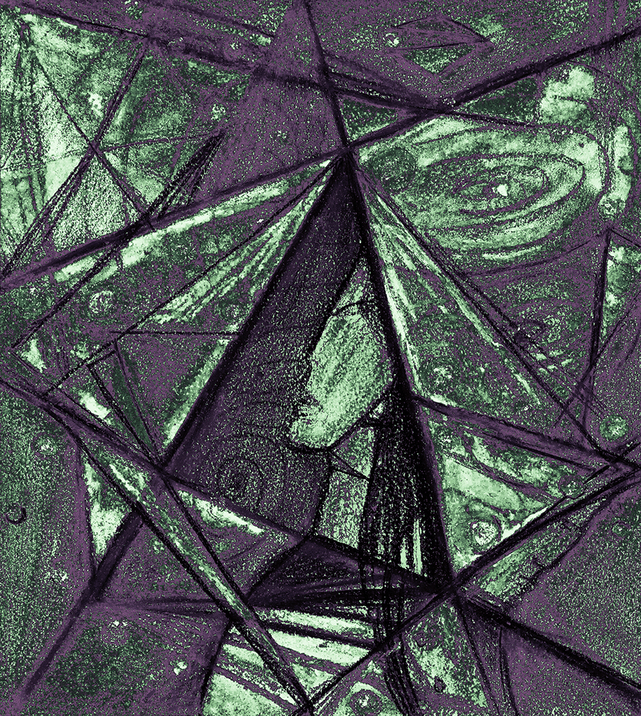 Image of Print "To be again.  Print AB" from original Painting/Drawing by Natali Antonovich