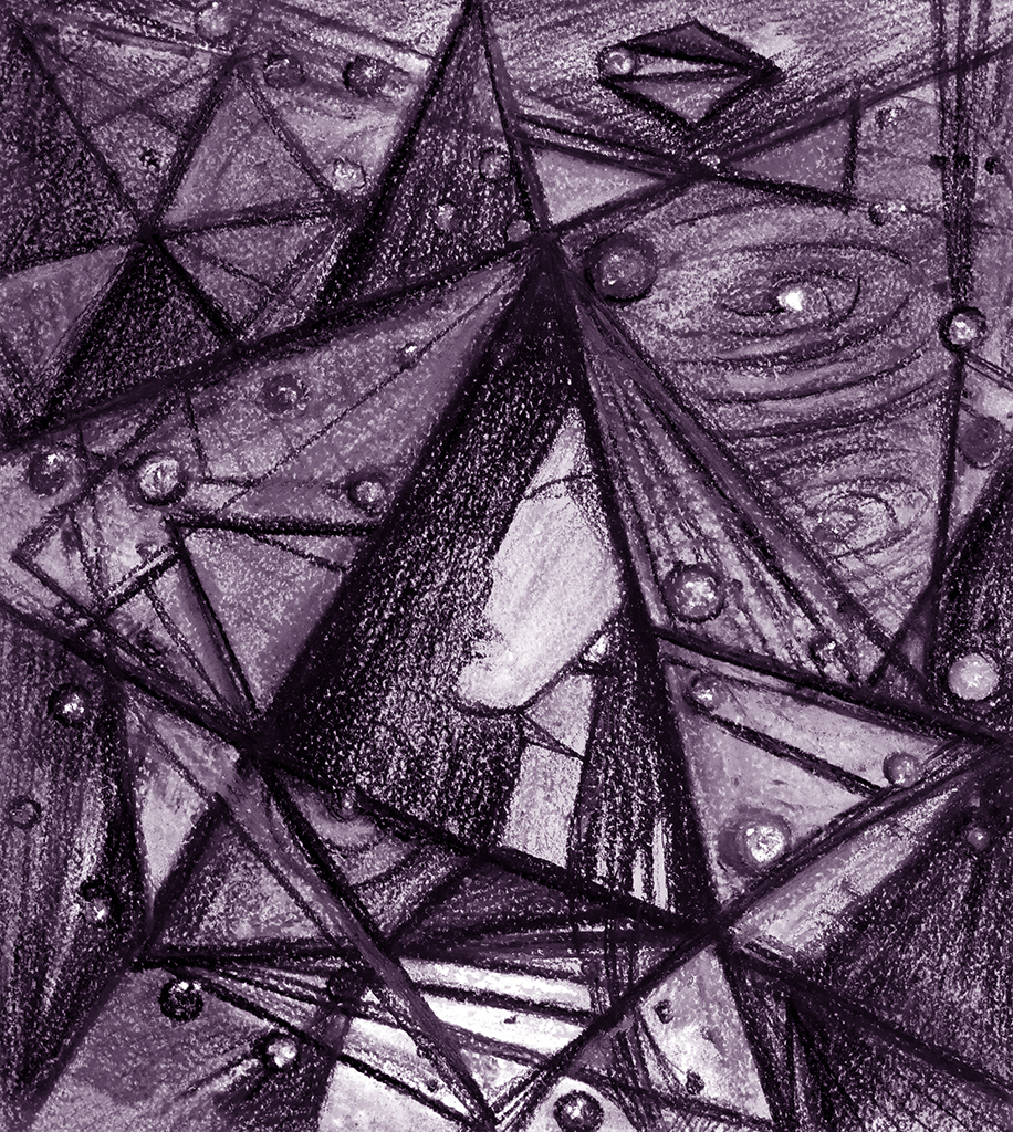 Image of Print "To be again.  Print AC" from original Painting/Drawing by Natali Antonovich