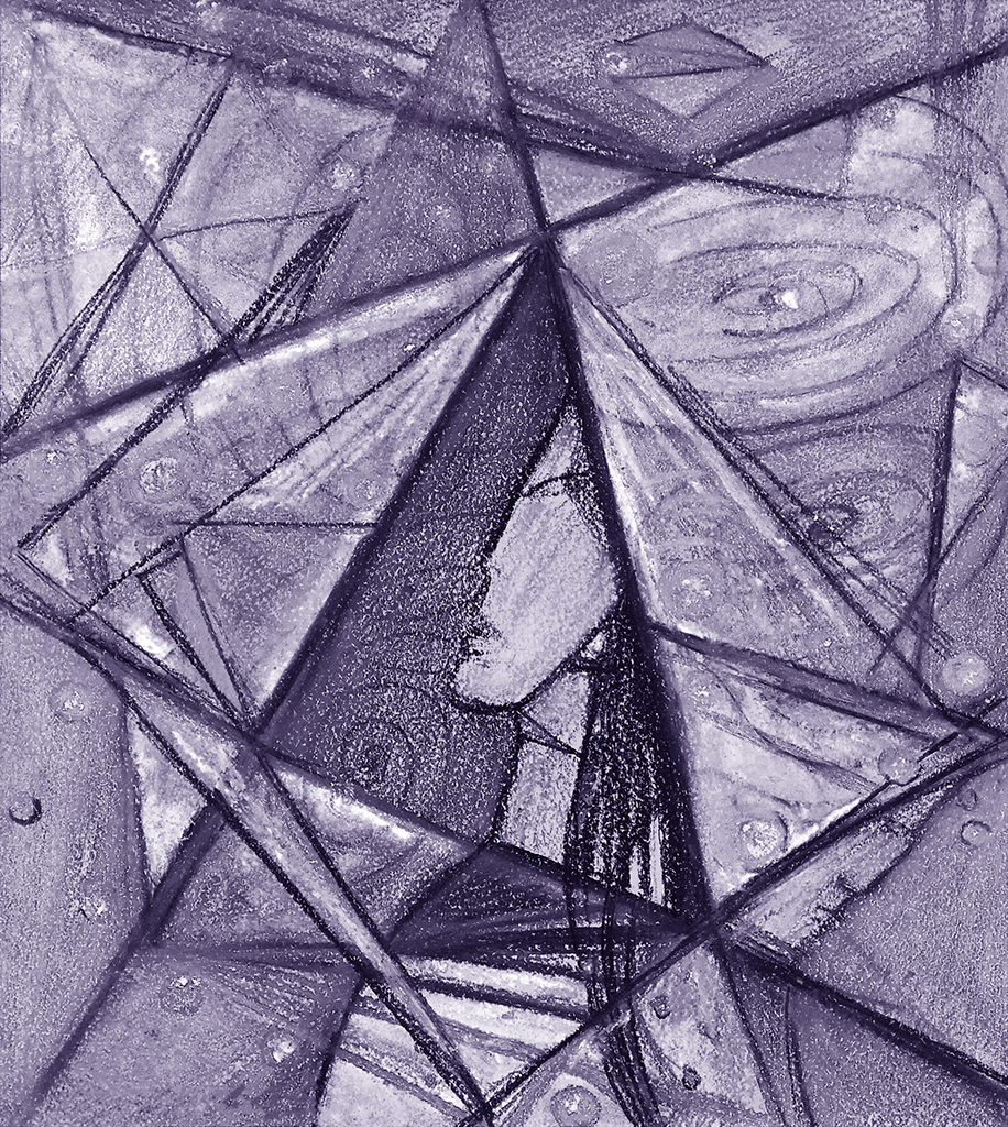 Выява адбітка „Ізноў быць. Прынт M“ з арыгінальнай карціны/малюнка Наталі Антановіч