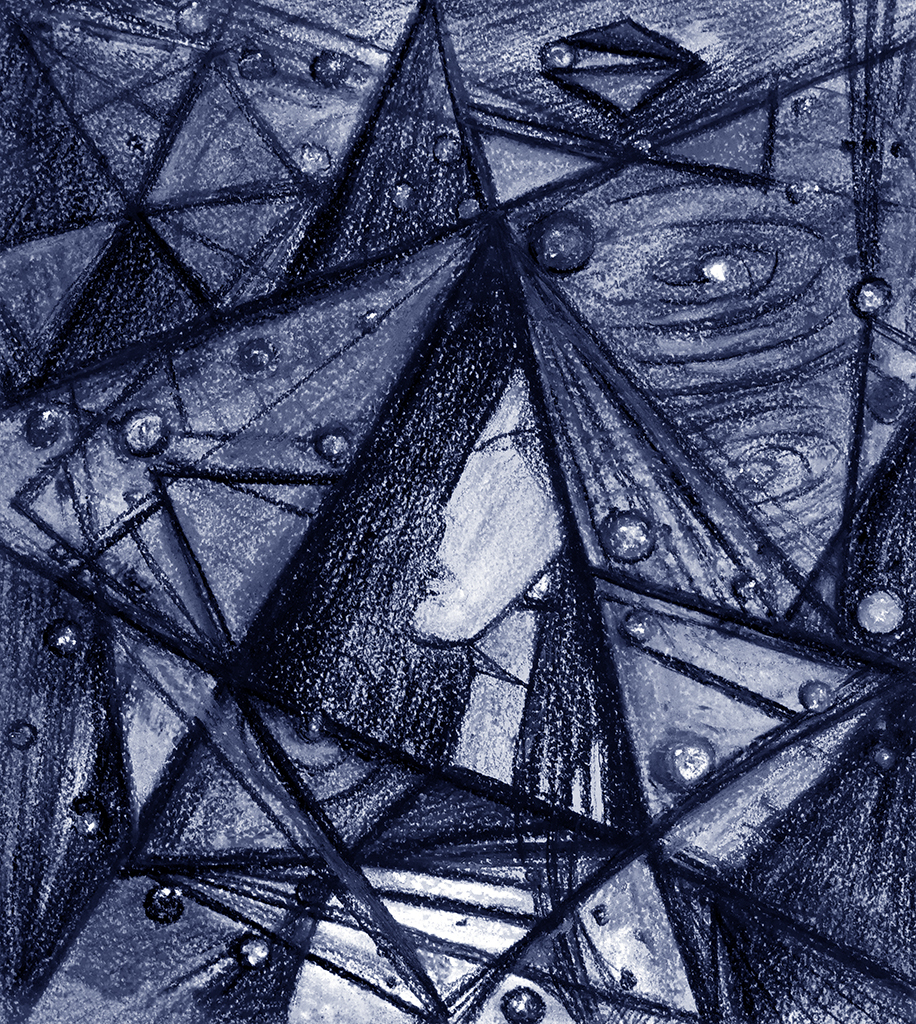 Image of Print "To be again.  Print X" from original Painting/Drawing by Natali Antonovich