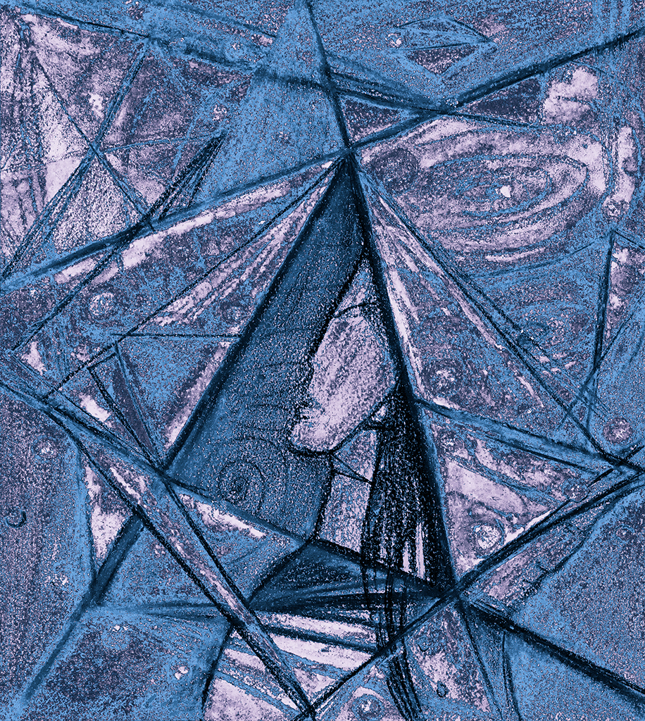 Image of Print "To be again.  Print AJ" from original Painting/Drawing by Natali Antonovich