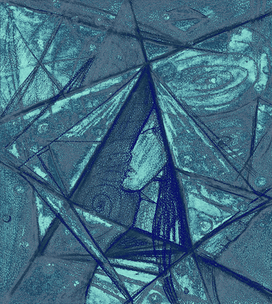 Image of Print "To be again.  Print AB" from original Painting/Drawing by Natali Antonovich