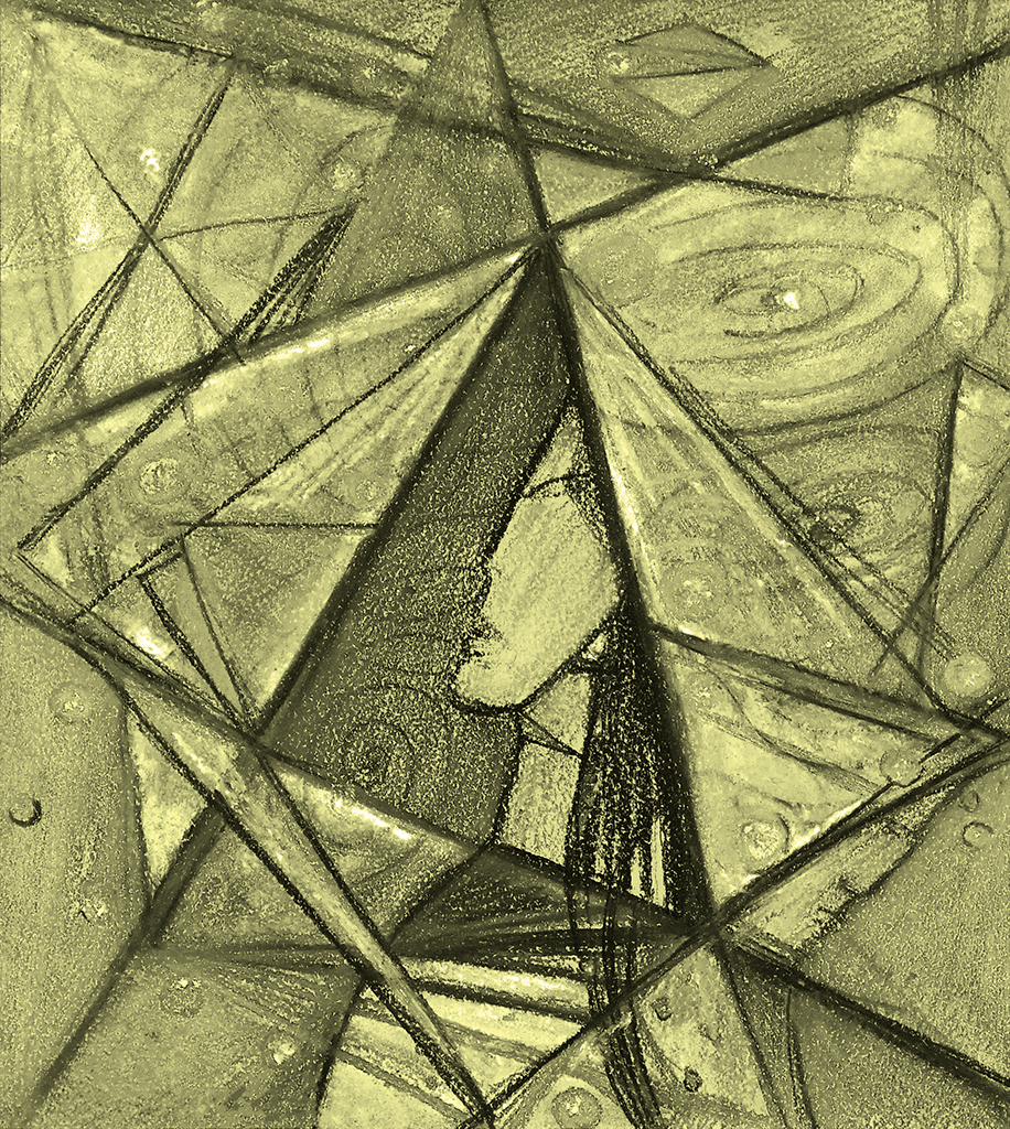 Image of Print "To be again.  Print H" from original Painting/Drawing by Natali Antonovich