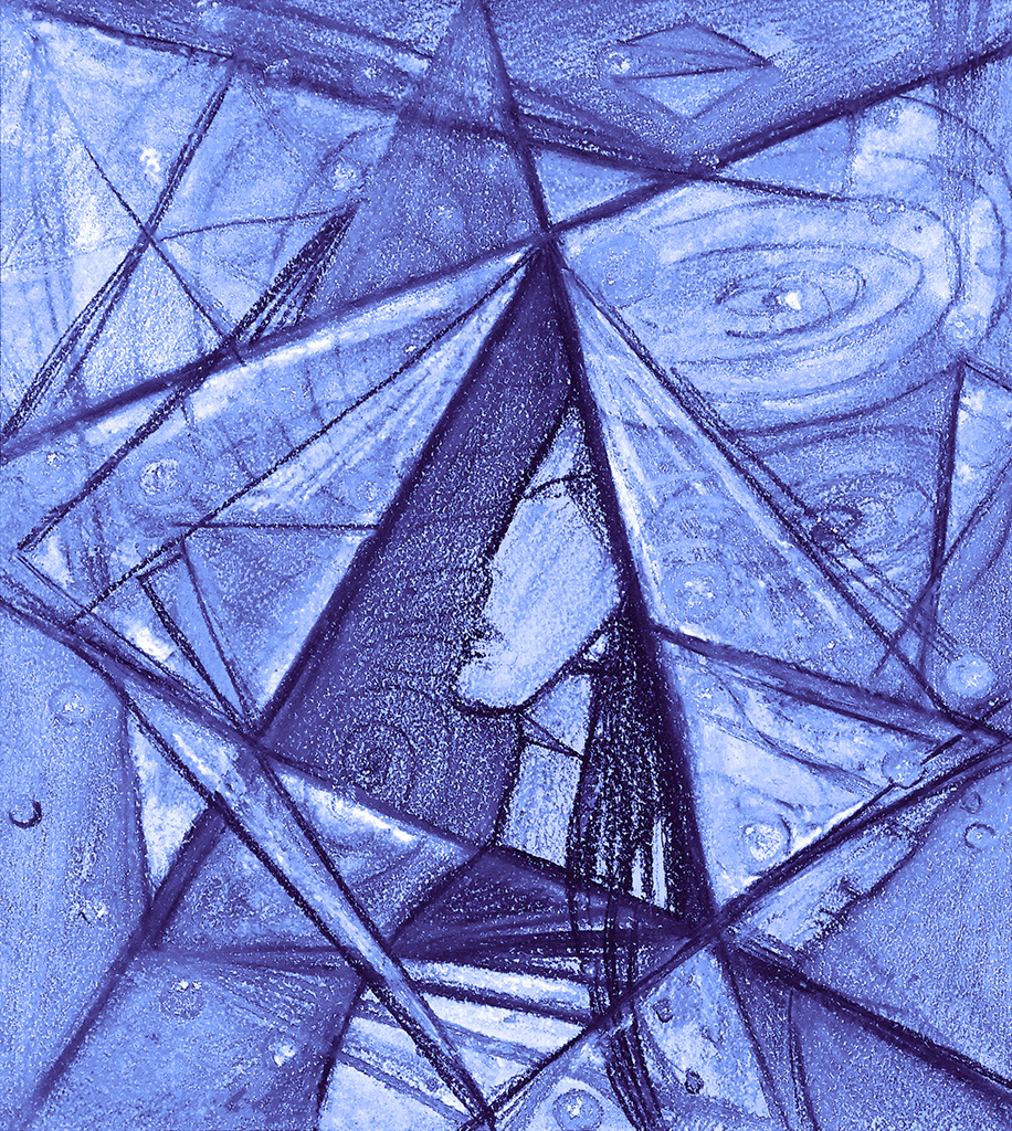 Выява адбітка „Ізноў быць. Прынт TU“ з арыгінальнай карціны/малюнка Наталі Антановіч