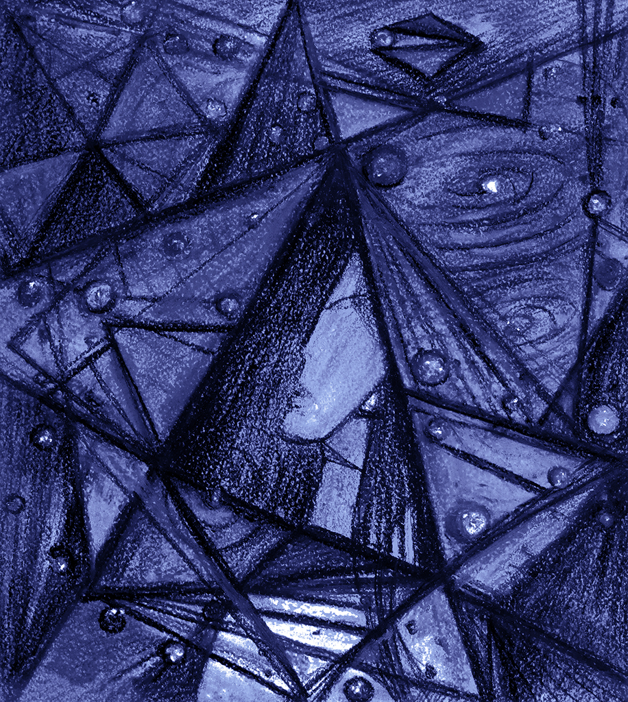 Afbeelding van print "Om weer te zijn. Afdruk FA" van origineel schilderij/tekening door Natali Antonovich