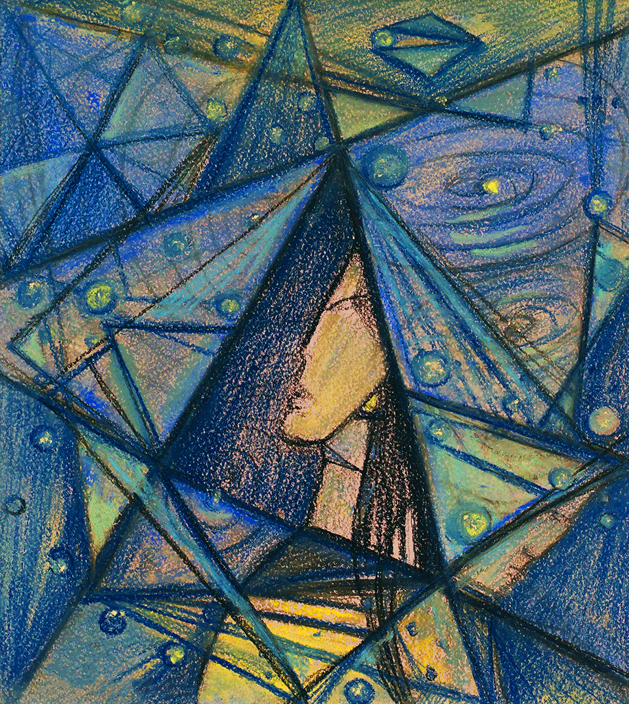 Bild der Drucks „To be again.  Print FH“ vom Original gemälde/Zeichnung von Natali Antonovich