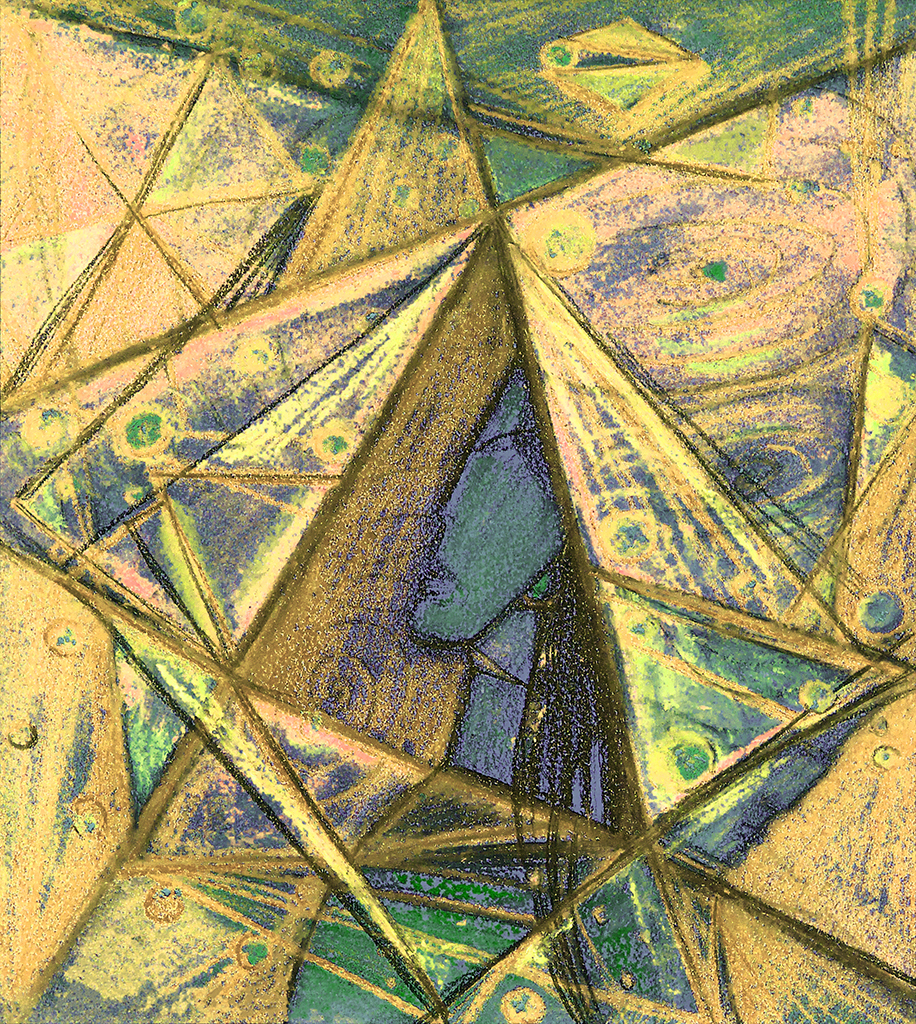 Image of Print "To be again.  Print LM" from original Painting/Drawing by Natali Antonovich