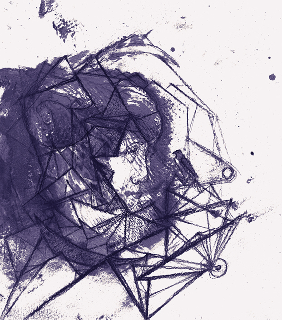 Bild der Drucks „The answer is in the Memories. Print F“ vom Original gemälde/Zeichnung von Natali Antonovich