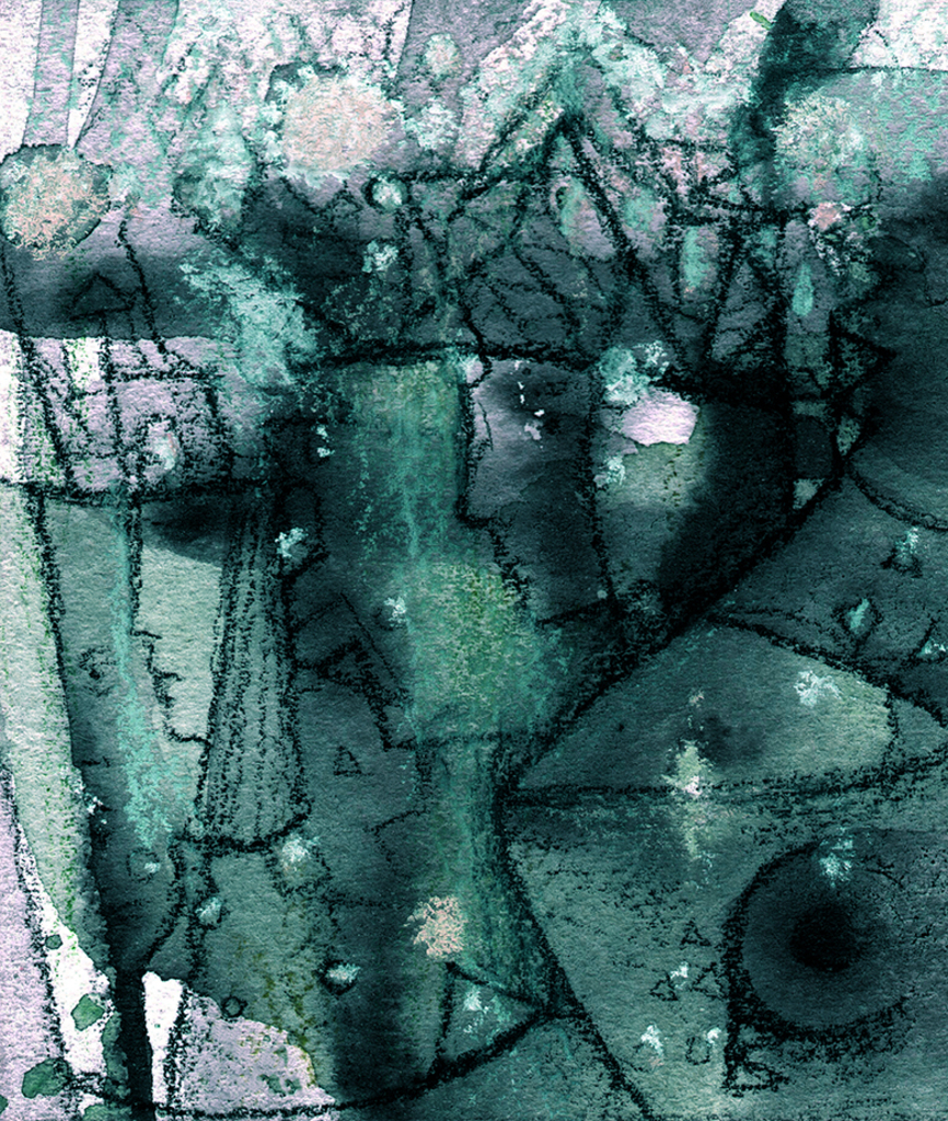 Image of Print "Their path is unthinkable. Print G" from original Painting/Drawing by Natali Antonovich