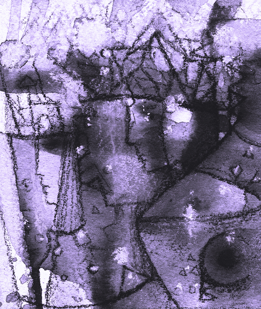 Image of Print "Their path is unthinkable. Print Q" from original Painting/Drawing by Natali Antonovich