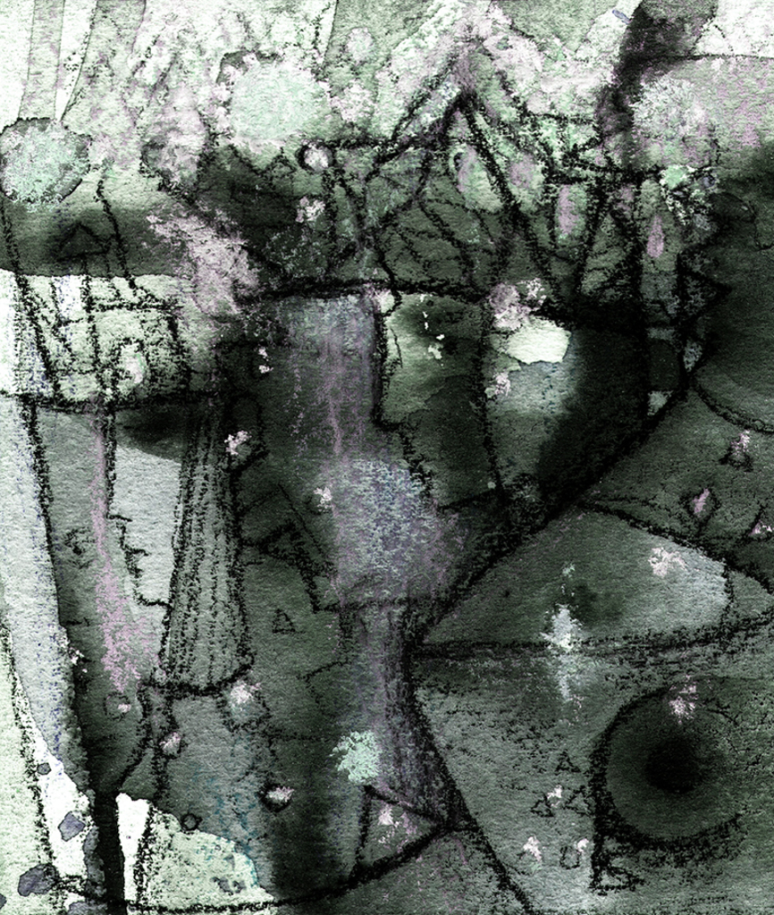 Image of Print "Their path is unthinkable. Print R" from original Painting/Drawing by Natali Antonovich