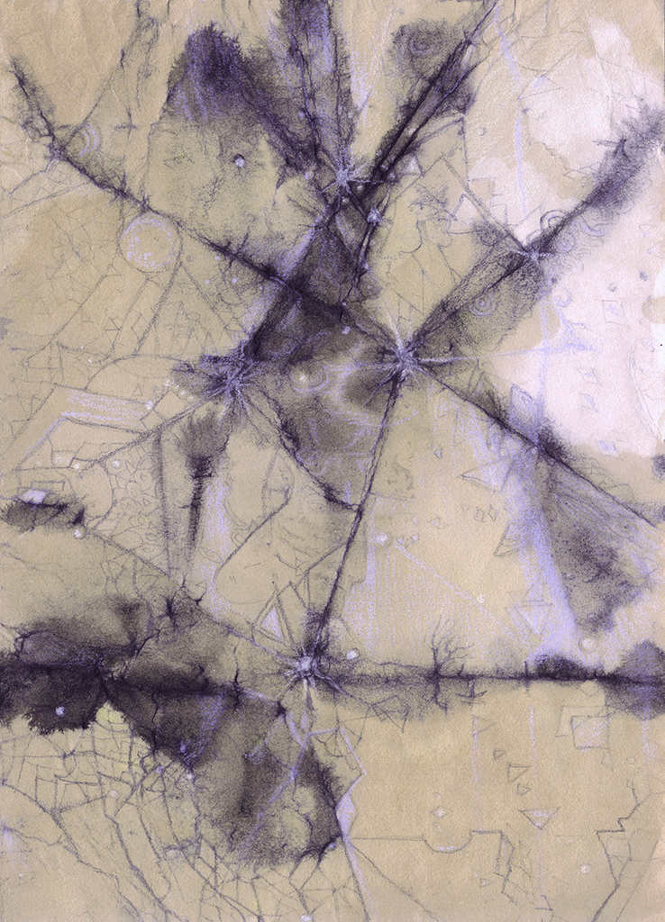 Image of Print "Tangled Past. Print  M" from original Painting/Drawing by Natali Antonovich