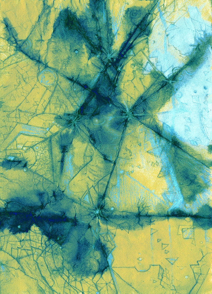 Image of Print "Tangled Past. Print  G" from original Painting/Drawing by Natali Antonovich