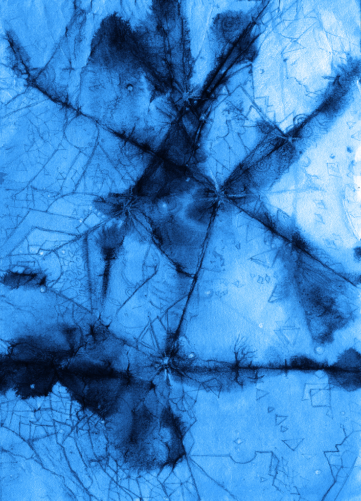 Image of Print "Tangled Past. Print  S" from original Painting/Drawing by Natali Antonovich