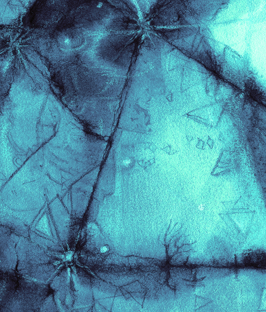 Image of Print "Tangled Past. Print  QQ" from original Painting/Drawing by Natali Antonovich