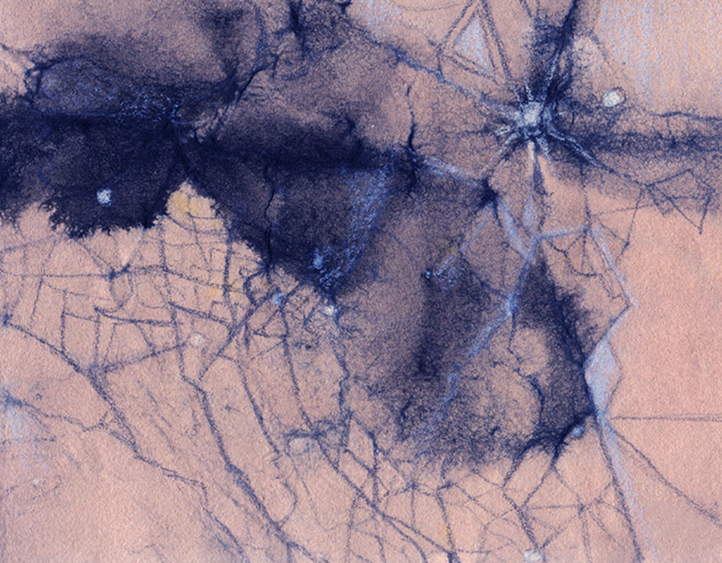 Image of Print "Tangled Past. Print  EEE" from original Painting/Drawing by Natali Antonovich