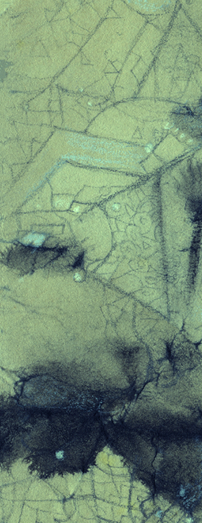 Image of Print "Tangled Past. Print  EE-EE" from original Painting/Drawing by Natali Antonovich