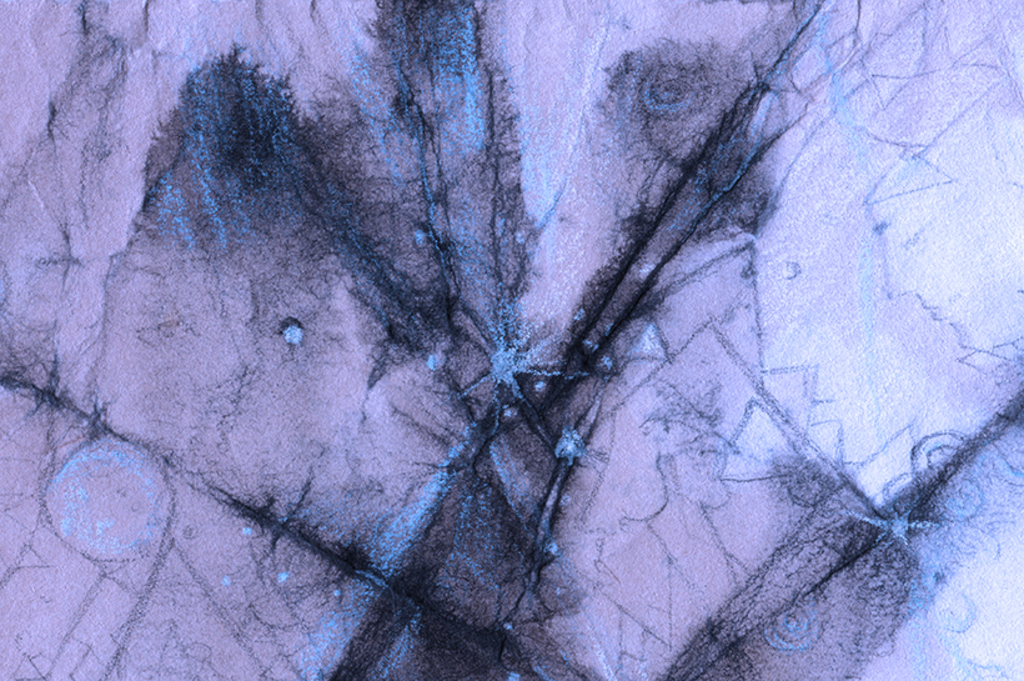 Image of Print "Tangled Past. Print  M-MM" from original Painting/Drawing by Natali Antonovich