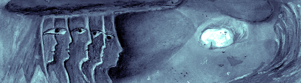 Image of Print "Repeating yourself.  Print F" from original Painting/Drawing by Natali Antonovich