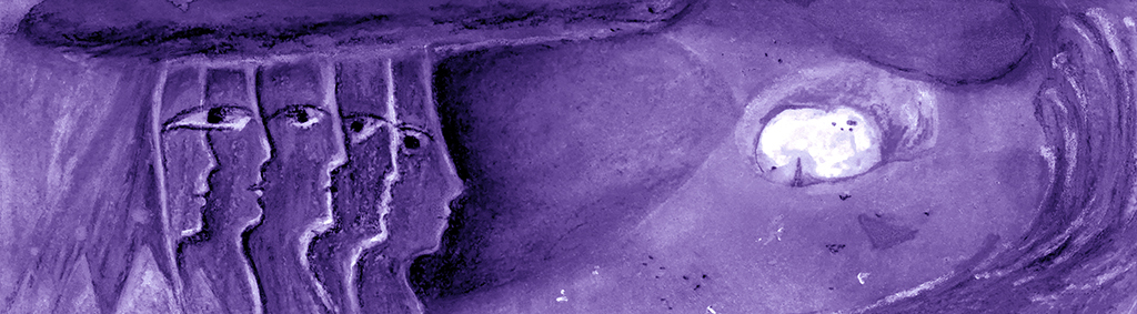 Image of Print "Repeating yourself.  Print Q" from original Painting/Drawing by Natali Antonovich