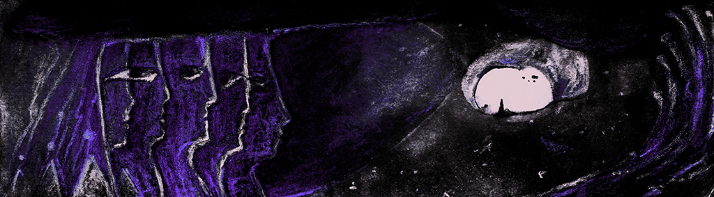 Выява адбітка „Паўтарэнне сябе. Прынт AX“ з арыгінальнай карціны/малюнка Наталі Антановіч