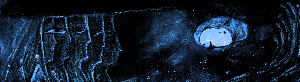 Image de l'impression „Vous vous répétez. Imprimé LN“ à partir de la peinture/dessin original de Natali Antonovich