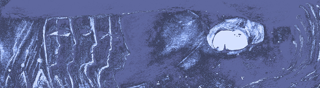 Image of Print "Repeating yourself.  Print LM" from original Painting/Drawing by Natali Antonovich