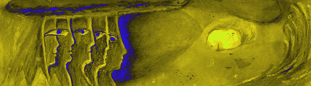 Выява адбітка „Паўтарэнне сябе. Прынт LH“ з арыгінальнай карціны/малюнка Наталі Антановіч