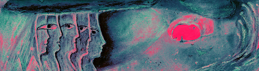 Image de l'impression „Vous vous répétez. Imprimé LE“ à partir de la peinture/dessin original de Natali Antonovich