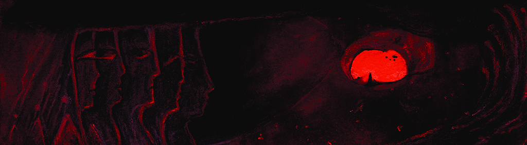 Выява адбітка „Repeating yourself.  Print NA“ з арыгінальнай карціны/малюнка Наталі Антановіч