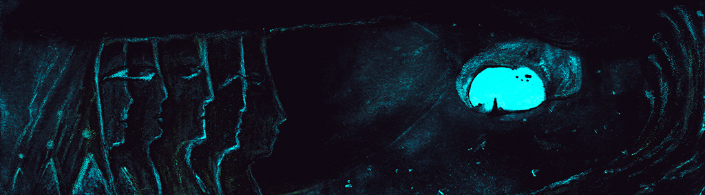 Выява адбітка „Паўтарэнне сябе. Прынт NT“ з арыгінальнай карціны/малюнка Наталі Антановіч