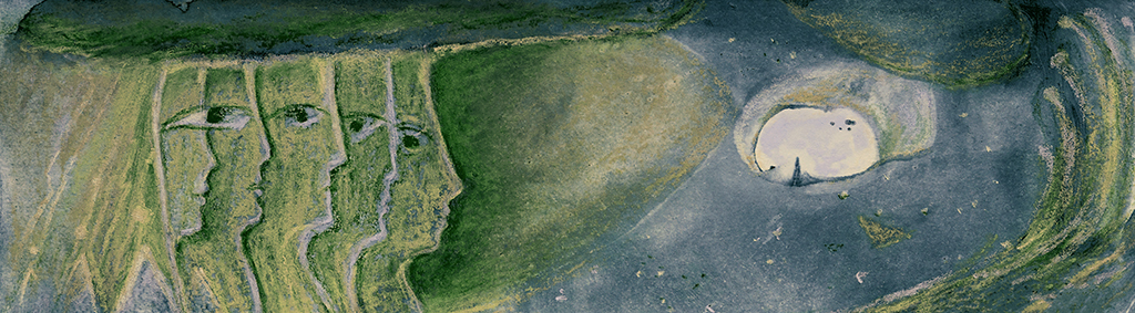 Выява адбітка „Паўтарэнне сябе. Прынт NJ“ з арыгінальнай карціны/малюнка Наталі Антановіч